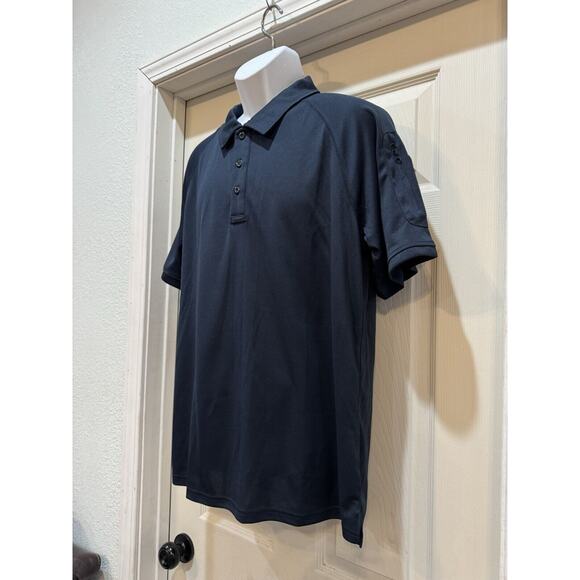 MAGCOMSEN Men's Polo Shirts with Zipper Pocket Size Large NWT - Picture 2 of 10